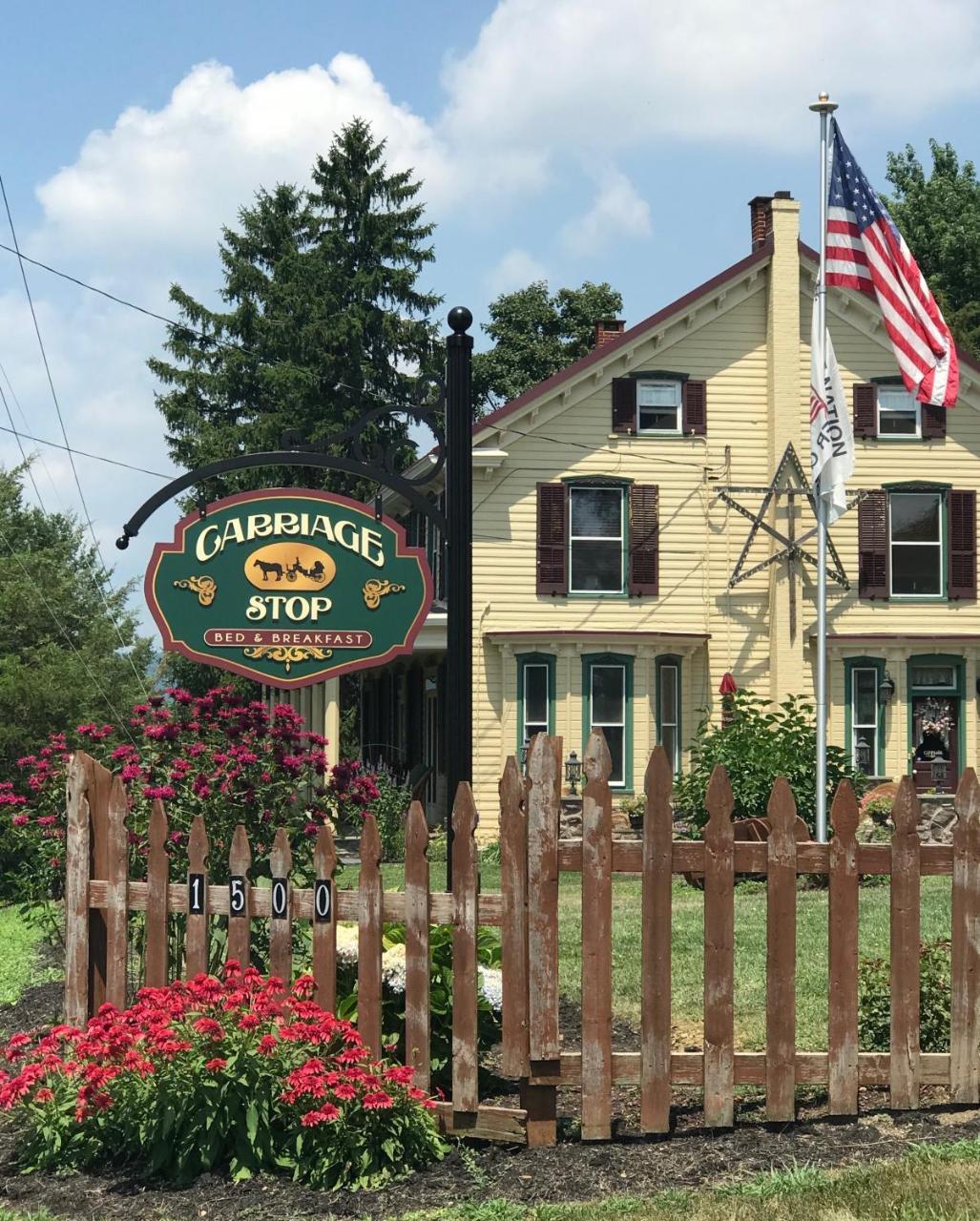 Carriage Stop Bed & Breakfast Palmyra Bagian luar foto